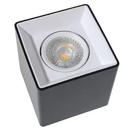 Підсвічування тубус Brille накладне AL-710/1 GU5.3 BK/WH MR16 36-294