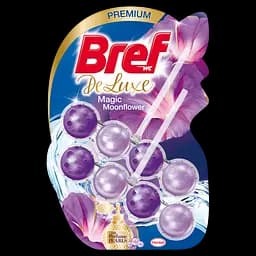 Туалетний блок Bref Делюкс Чарівна місячна квітка 100 г (2 шт.х50 г)