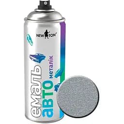 Емаль New Ton авто 640 металік сріблястий аерозоль 400 мл
