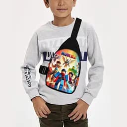 Сумка через плечо детская Roblox 29х17 см сумка слинг для мальчика (01975)