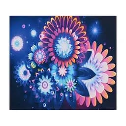 Алмазна мозаїка TK Group Квіти 40х30 см