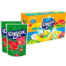 Напій соковий Джусік Кавун-Лічі пастеризований 200 мл х 10 шт.