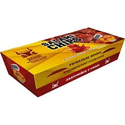 Набор Ch!arky Комбо мясные снеки "салями чипсы" с соусом барбекю 66 г