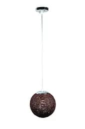 Подвесной светильник Levistella 9712001-1 CF, E27, коричневый абажур, металл, современный стиль для дома
