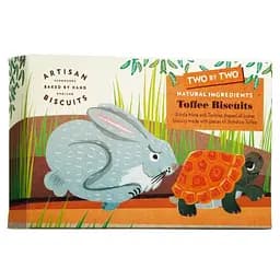 Печиво Artisan Biscuits Two by Two Черепаха та Заєць зі шматочками ірисок 100 г