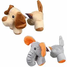 Игрушка Trixie с канатом плюшевая 17 см, 1 шт. в ассортименте (3582)