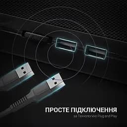 Підставка для ноутбука GamePro Tornado 17" Black (CP575) - мініатюра 10
