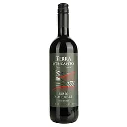 Уцінка. Вино Terra d'Incanto Rosso Semi Sweet червоне напівсолодке 0.75 л 