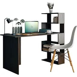 Стіл комп'ютерний Moreli Moreli Christer  1416х1226х600 мм Венге (zg-s15-venge)