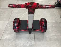 Гіроскутер-сігвей з ручкою Smart Balance A8 Premium 10.5" Полум'я - мініатюра 5