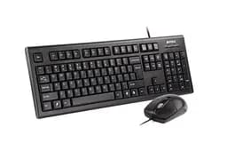 Комплект A4Tech KR-8572, Black, дротовий, USB - мініатюра 3