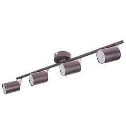 Светильник Brille настенный-потолочный спот поворотный накладной HTL-207/4 GU10 BR