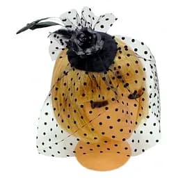 Капелюшок-міні Карина з трояндою