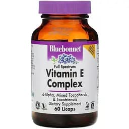Комплекс Витамина E Bluebonnet Nutrition 60 капсул