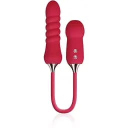 Пульсатор з вакуумним стимулятором KisToy Cathy Red