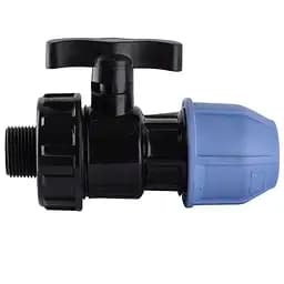 Кран кульовий ПНД Vsplast 32x1 '' ЗР 6003 000014147