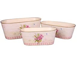 Набір кашпо Lefard Прованс, 3шт. (730-049)
