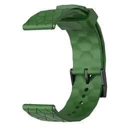 Ремінець Primolux Dimond силіконовий для годинника Huawei Watch GT / GT 2 Pro / GT 2 46 mm - Army Green - мініатюра 2