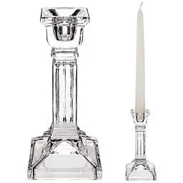 Уценка. Подсвечник стеклянный LeGlass 15 см 2 шт. (355-261)