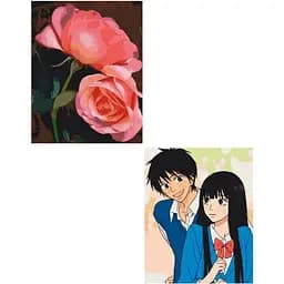 Набір картин за номерами 2 в 1 Art Craft Досконалі фарби 40х50 (13109-AC) та Достукатися до тебе 40х50 см (16067-AC)