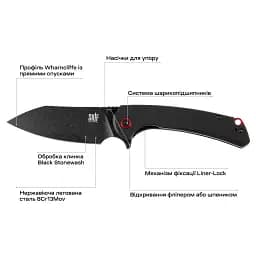 Ніж Skif Jock BSW Black - мініатюра 6