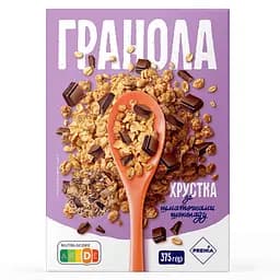 Гранола Premia с кусочками шоколада 375 г