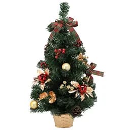 Штучна ялинка Chomik червоно-золотистий декор 60 см (ANT2354)