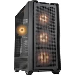 Корпус Cougar MX600 RGB, черный (MX600 RGB) без блока питания