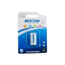 Аккумулятор CR-123, Beston, 1шт, Blister (CR123A) 600 mAh (AAB1844)