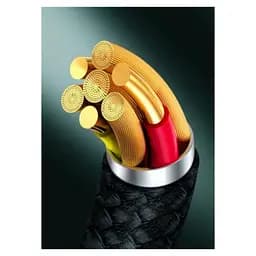 Кабель XO NB-Q236B Braided Type-c to TYPE-C 60W Data Cable Чорний