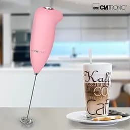 Спінювач молока, пінозбивач Clatronic MS 3089 (капучинатор, нержавіюча сталь, компактний) - мініатюра 4
