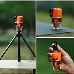 Насос-ліхтар кемпінговий Flextail Max Pump 3, помаранчевий - мініатюра 15