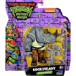 Ігрова фігурка TMNT Черепашки-ніндзя Movie III Рокстеді, 10 см (83293) - мініатюра 5