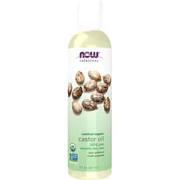 Рицинова олія Now Solutions Organic Castor Oil 237 ml