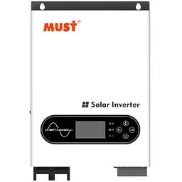 Гібридний інвертор Must PV18-3624ECO, 3600W, 24V, струм заряду 60A, 170-280V, MPPT (100А, 30-320 Vdc), 318×454×122.5 мм 7.8 кг