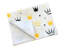 Непромокаемая пеленка Moontime "Короны желтые"