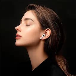 Бездротові навушники Hoco EW81 Elegant true wireless touch screen BT headset, BT5.4, 30mAh, 300mAh, 4h, white - мініатюра 9