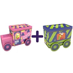 Наборы сладостей с игрушкой и стикером Bob Snail Snack Track + Bob Snail Fruit Start