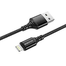 Кабель Borofone BX54 USB to Lightning 1 м черный