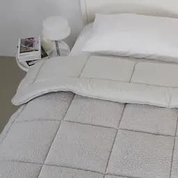Ковдра ТЕП Teddy 200x210 см світло-сірий (1-05209_35051) - мініатюра 3