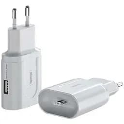 Сетевое зарядное устройство для Remax RP-U32 1 порт для AirPods белый.