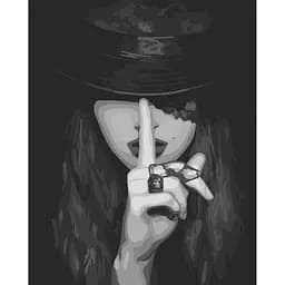 Картина по номерам ArtCraft Просто помолчи 10303-AC 40х50 см