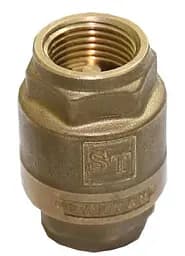 Зворотний клапан Santan посилений 3/4" ВВ Premium з латунним штоком 30412