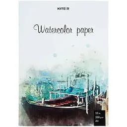 Папір для акварелі Kite А4 10 аркушів (K23-267)