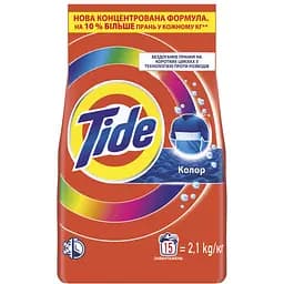 Пральний порошок Tide Аква-Пудра Color 15 циклів 2.1 кг - мініатюра 2