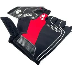 Велорукавиці Good Bike D-Grip короткий палець розмір XL червоні (94507Red-IS) - мініатюра 3