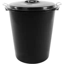 Корзина для мусора Violet House 0124 Jumbo Black 90 л черная (0124 Jumbo Black 90 л.)