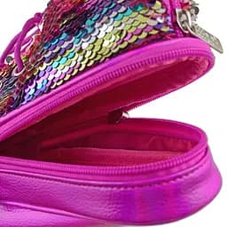 Шкільний пенал м'який Yes TP-24 ''Sneakers with sequins'' rainbow - мініатюра 3
