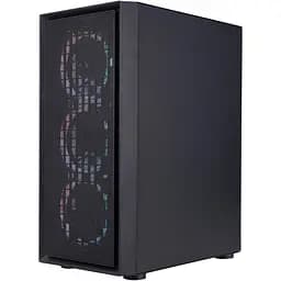Корпус 1stPlayer Go6-BK-4FS7 Black [146442] - мініатюра 2