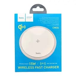 Бездротовий ЗП HOCO CW26 Powerful Wireless Fast Charger 15W